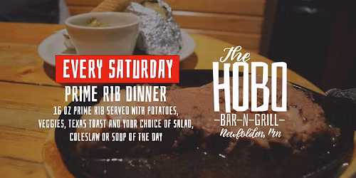 Prime Rib Dinner Every Saturday