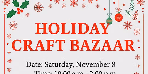 Holiday Craft Bazaar 