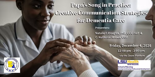 Papa's Song in Practice-Creative Communication Strategies for Dementia Care