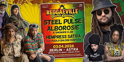 REGGAEVILLE EASTER SPECIAL in Berlin 2026