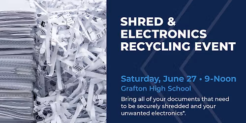 Shred & Electronics Recycling Event