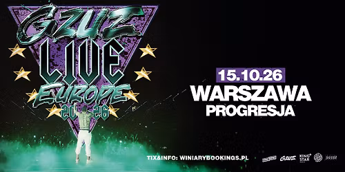 GZUZ \/ 15.10.26 \/ Progresja, Warszawa