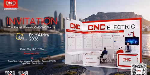 Enlit Africa 2026 | Booth No. C17 \u2014 Meet CNC Electric in South Africa