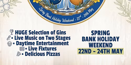 MK11's Gin Festival 2026 - Live Music & Entertainment + Gin Bar + Fresh Pizza