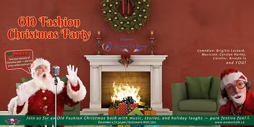 \ud83c\udf85\ud83c\udffb JINGLE, GIGGLE & TELL - \ud83c\udf84An Old Fashion Women Talk Christmas Party