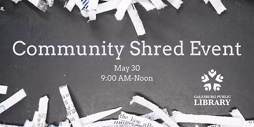 Community Shred Event