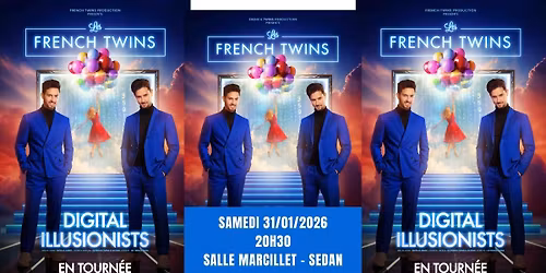 LES FRENCH TWINS | SALLE MARCILLET - SEDAN