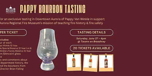 Pappy Bourbon Tasting