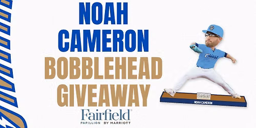 Noah Cameron Bobblehead Giveaway