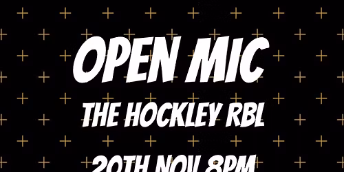 The Hockley RBL Open Mic with guest band Hungry Joe