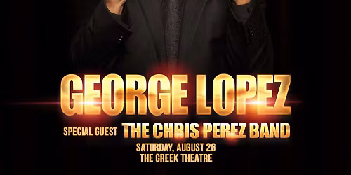 George Lopez at Selena Auditorium at Hilliard Center