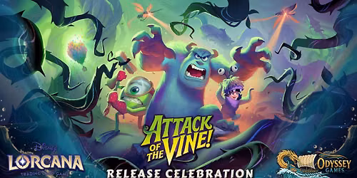 Lorcana TCG: Prerelease - "Attack of the Vine!"