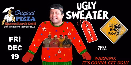 Dead End Road Ugly Sweater Party
