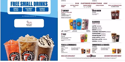 7 Brew Caffeine for a Cause Fundraiser for SLFL