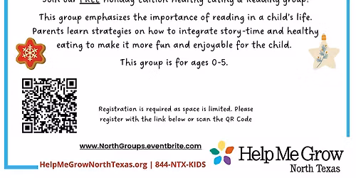 Face to Face Healthy Eating and Reading Holiday Edition - North Center