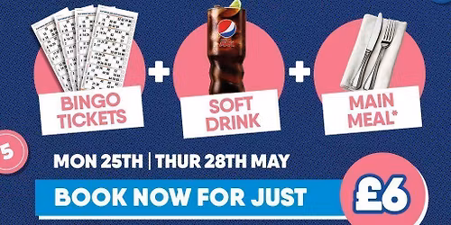 Bank Holiday Bargain - Buzz Bingo Nottingham Top Valley 25\/05