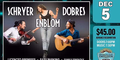 Schryer, Dobres & Enblom: Dec 5th