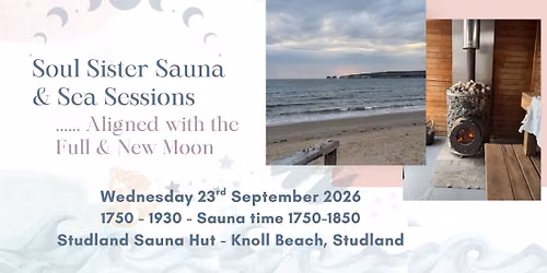 Soul Sister Sauna & Sea Session Wednesday 23rd September 2026
