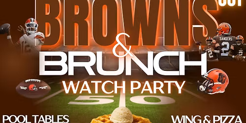 Browns & Brunch Watch Party