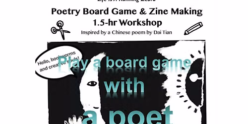 Play a board game with a poet.
