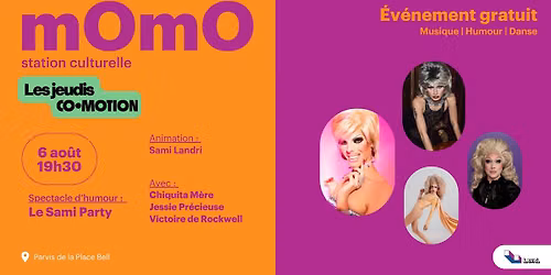 Le Sami Party \u00e0 Laval | Les jeudis Co-Motion de la station culturelle Momo