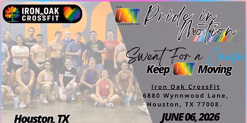 Iron Oak CF keeping Pride in Motion