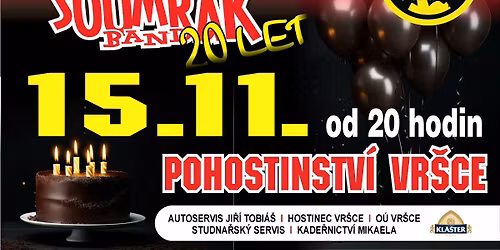 SOUMRAK BAND 20LET S V\u00c1MI