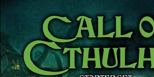 Pulp Cthulhu at Cloud City Games (Stroud) 