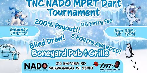 TNC NADO MPRT Dart Tournament