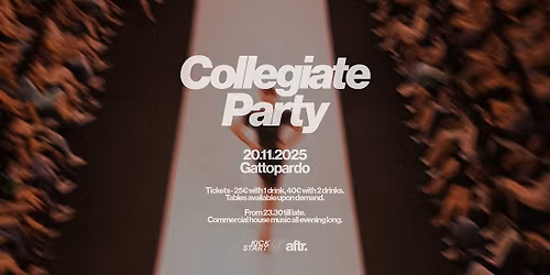 COLLEGIATE PARTY x GATTOMATTO