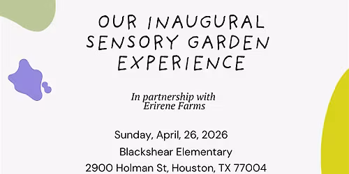 Overcomers Orbit Inaugaral Sensory Garden Experience