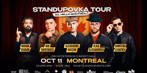 STANDUPOVKA TOUR - MONTREAL