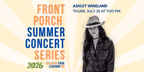 Free Front Porch Concert: Ashley Wineland