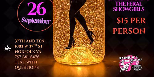 Champagne & Sin: A Burlesque and Live Music Spectacular