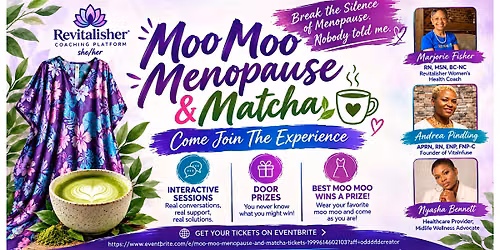 MOO MOO Menopause and Matcha