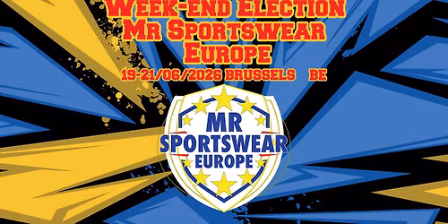 Week-end Mr Sportswear Europe 2026 Election