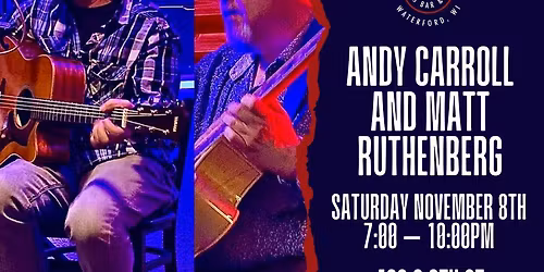 Andy Carroll & Matt Ruthenberg Live at Spanky\u2019s Bar & Grill
