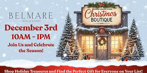 Christmas Boutique at Belmare