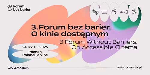 3. Forum bez barier. O kinie dost\u0119pnym