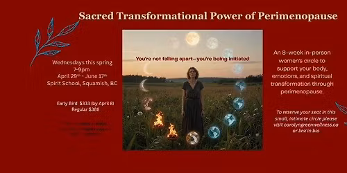 Sacred Transformational Power of Perimenopause