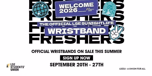 LSE Nightlife Wristband - The Official 2026 Welcome Pass \u2705