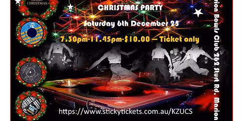 Marion Bowls Club Christmas Party Saturday 6th December 25