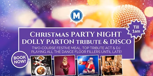 Christmas Party with Dolly Parton Tribute & Disco - SOLD OUT!