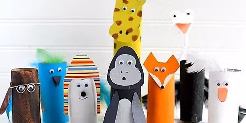 May Half Term 'KIDS 4 A QUID' - Loo Roll Animals
