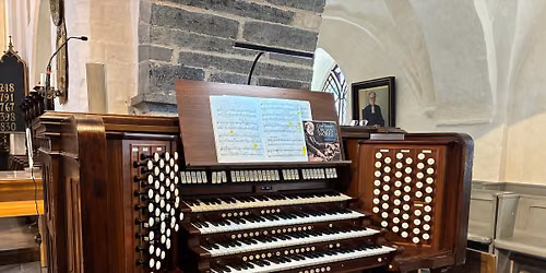 Orgelinvigning med brass och k\u00f6r, S:ta Maria i Ystad - Sk\u00e5nes orgelveckor