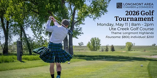 Longmont Chamber 2026 Golf Tournament
