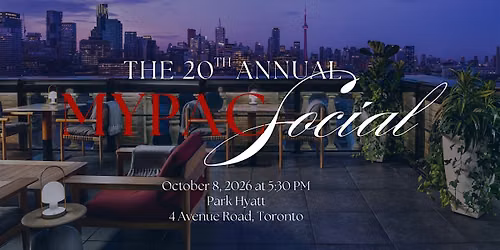 20th Annual MYPAC Social + Fundraiser