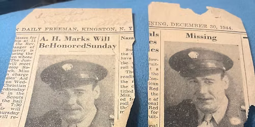 82 years later, We Welcome Home, PFC Albert Marks 1915-1944