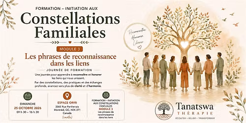 Formation Constellations Familiales Les phrases de reconnaissance