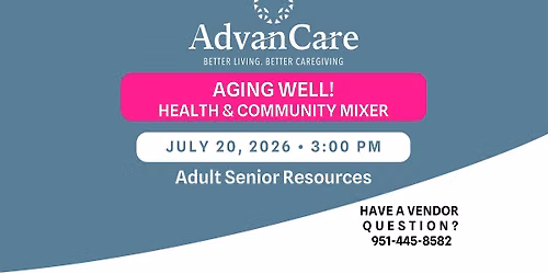Aging Well! Health & Community Mixer
